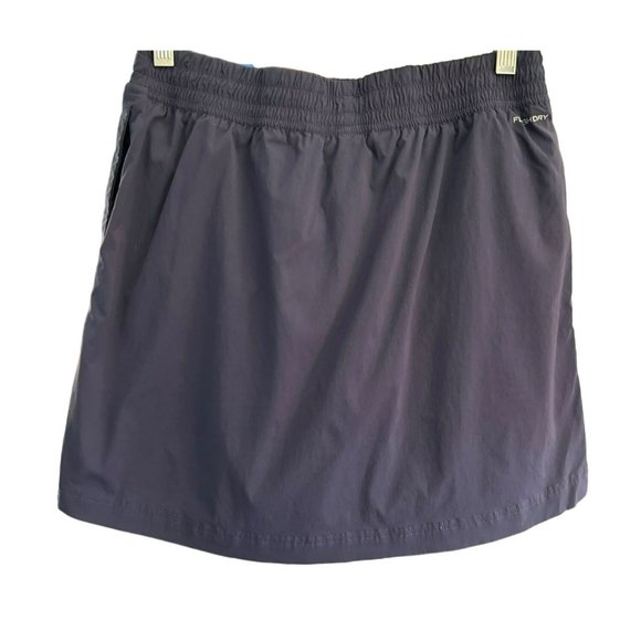 The North Face Women's Navy Blue Flashdry Nylon Skort Small Elasticized Waist - Picture 3 of 4